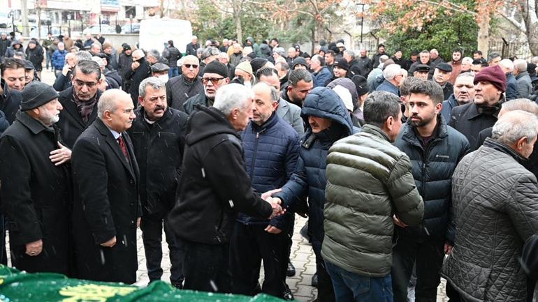 Bakan Yardımcısı Ramazan Canın kayınvalidesi, son yolculuğuna uğurlandı