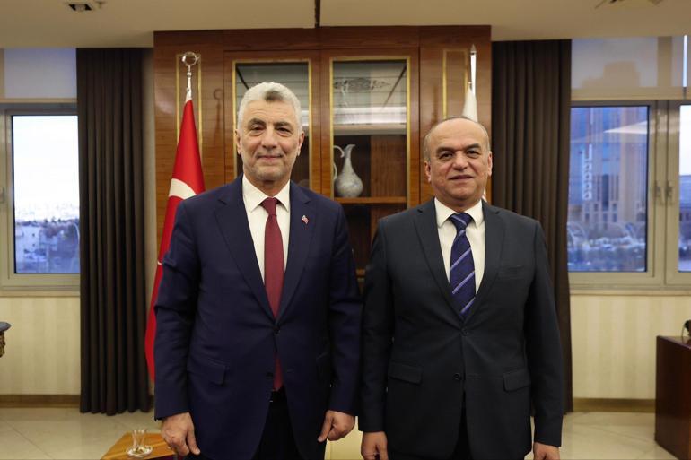 Bakan Bolat, büyükelçileri kabul etti