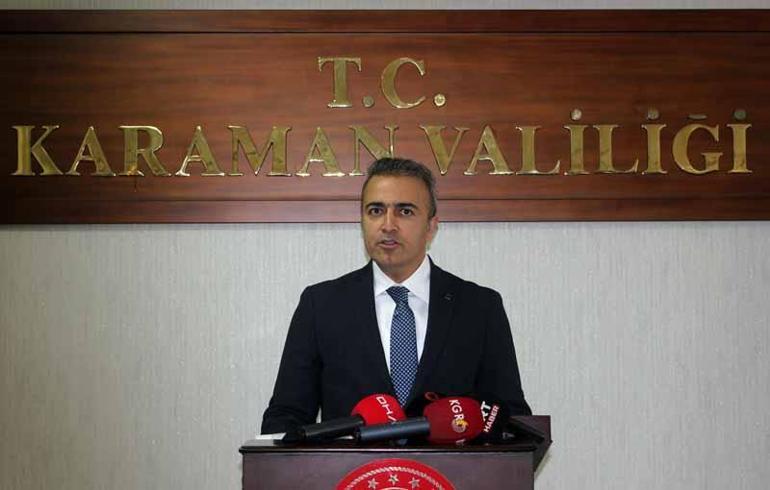 Karaman Valisi Çiçek, göreve başladı