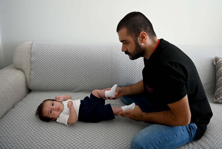 SMA’lı Teoman bebeğin kampanyası başarıyla tamamlandı, tedavi için Almanyaya gidecek