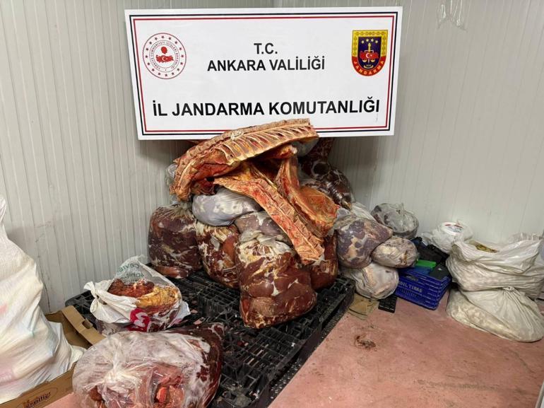 Ankarada yaklaşık 9,7 milyon lira dolayında kayıt dışı gıda ürünü ele geçirildi