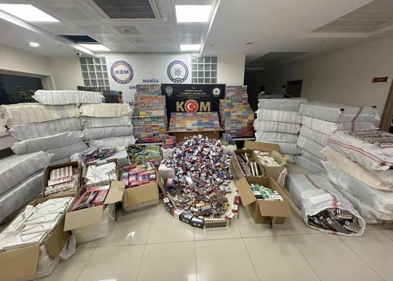 Manisa’da kaçak tütün operasyonu: 1 tutuklama