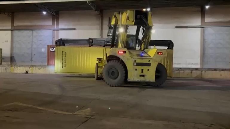 Mersin Limanında 298 kilo kokain ele geçirildi