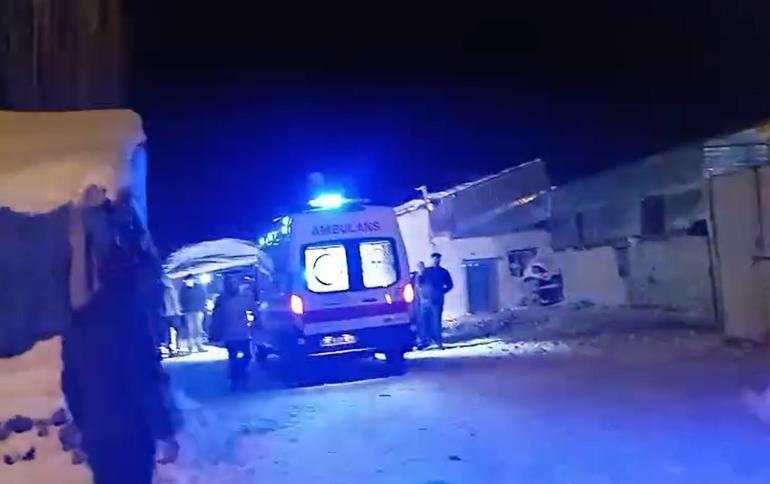 Damdan düşen Boran, iş makinesi ile yol açılıp hastaneye ulaştırıldı