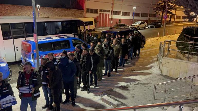Nevşehirde tefecilik operasyonu şüphelileri adliyede