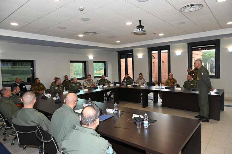 Hava Kuvvetleri Komutanı Orgeneral Kadıoğlu, İtalya’da resmi temaslarda bulundu