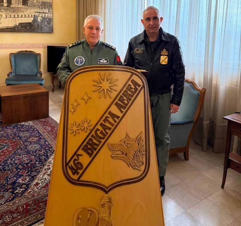 Hava Kuvvetleri Komutanı Orgeneral Kadıoğlu, İtalya’da resmi temaslarda bulundu