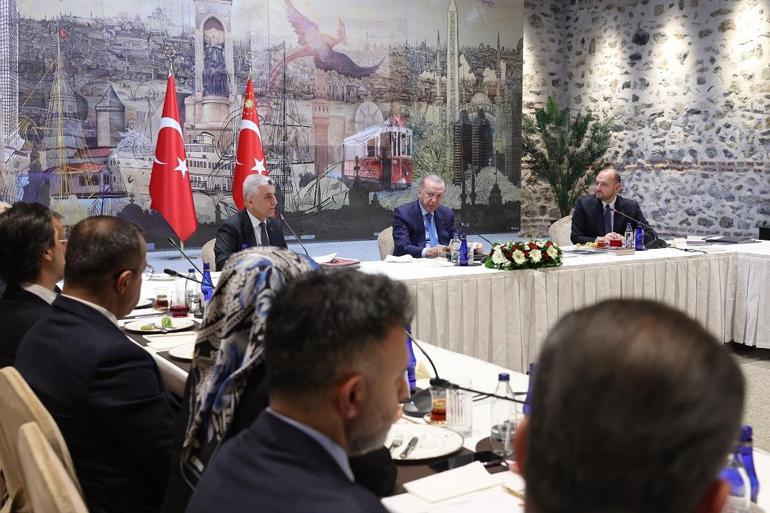 Cumhurbaşkanı Erdoğan MÜSİAD heyetini kabul etti