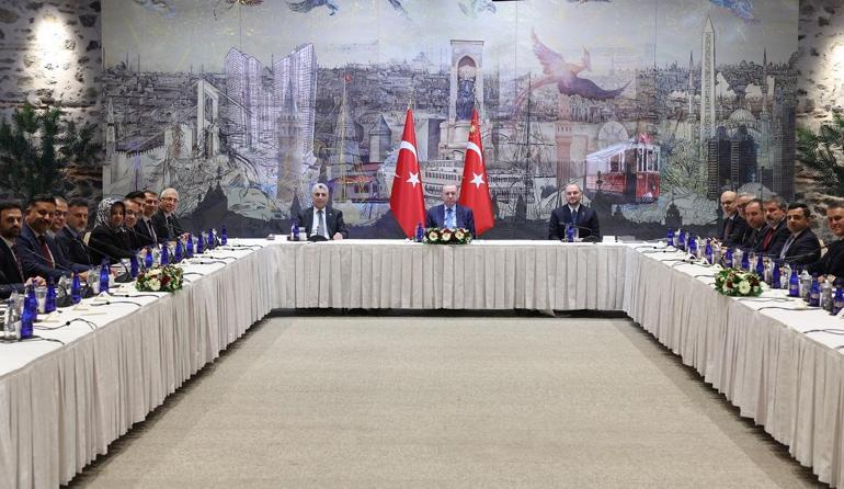 Cumhurbaşkanı Erdoğan MÜSİAD heyetini kabul etti