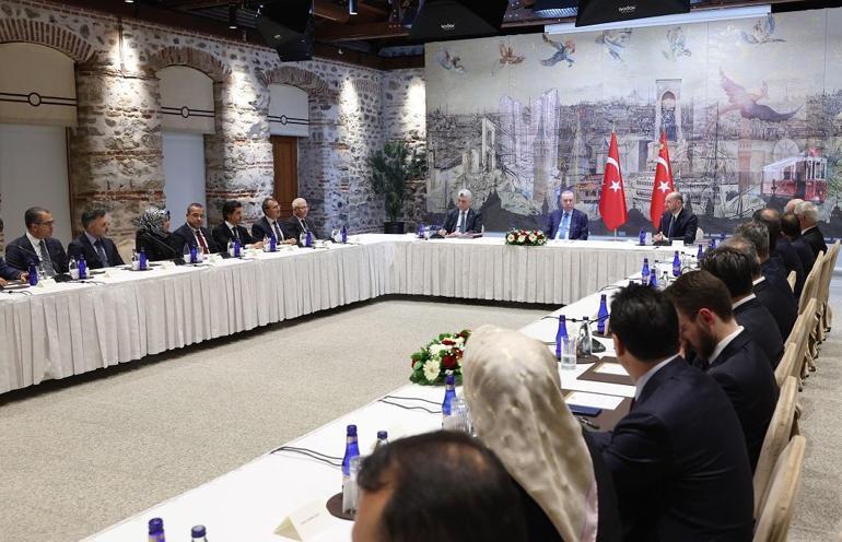 Cumhurbaşkanı Erdoğan MÜSİAD heyetini kabul etti