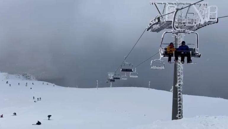 Keltepe Kayak Merkezinde sömestr yoğunluğu
