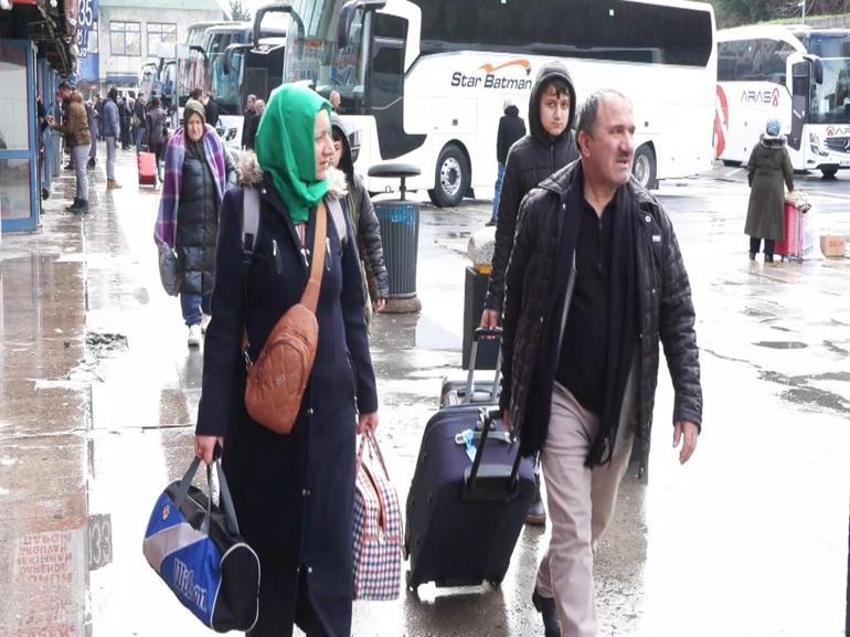 15 Temmuz Demokrasi Otogarında yarıyıl tatili yoğunluğu