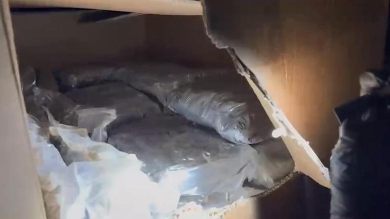 Hamzabeyli’de 220,7 kilo kokain ile 69 kilo skunk ele geçirildi