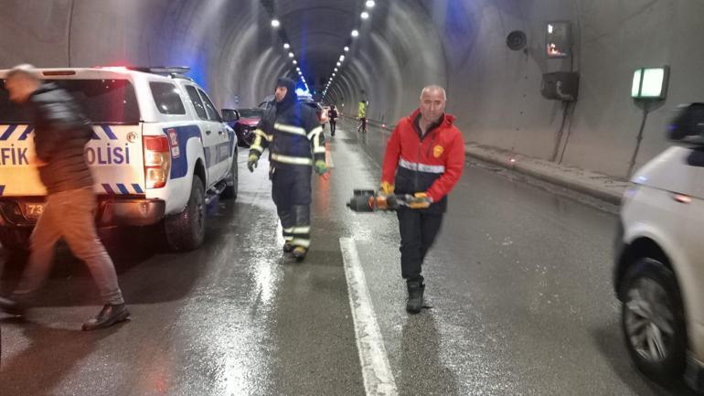 Cizre’de tünelde zincirleme kaza: 1 ölü, 6 yaralı