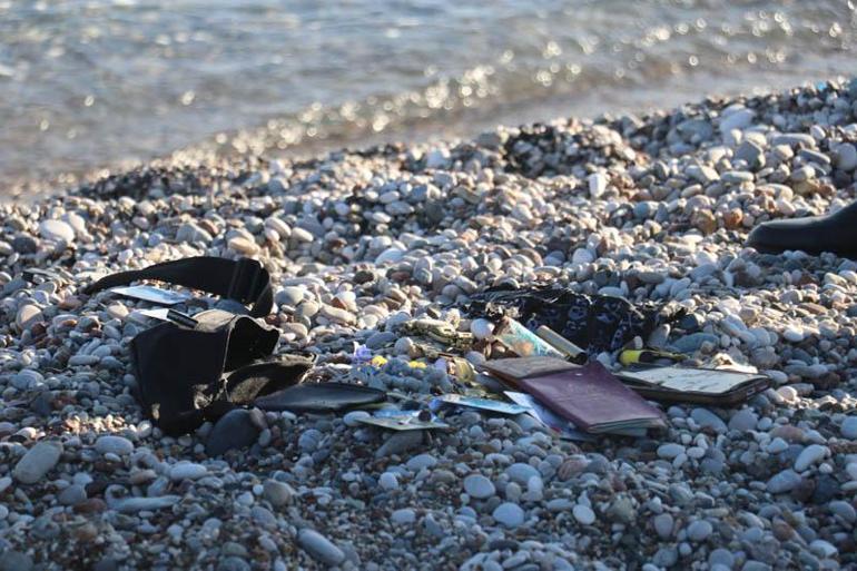 Antalyada oltaya cesedin takıldığı anlar kamerada