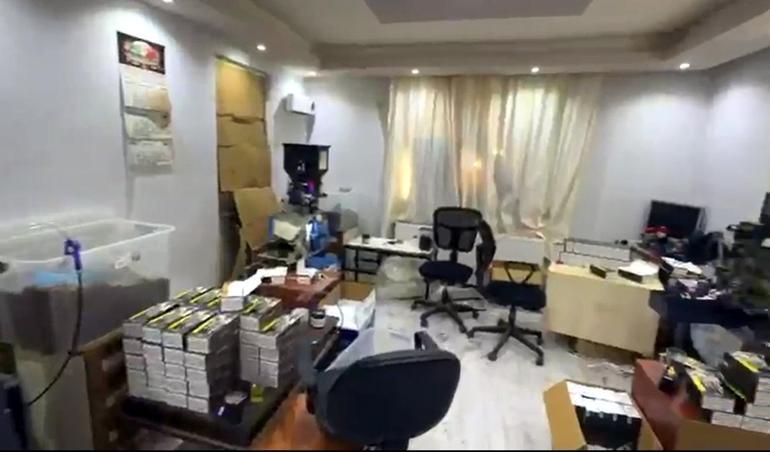 Edirnede kaçak tütün operasyonu; 4 gözaltı