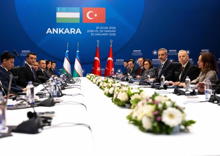 Bakan Fidan, Özbek mevkidaşı Saidov ile görüştü