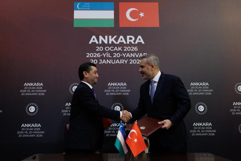 Bakan Fidan, Özbek mevkidaşı Saidov ile görüştü