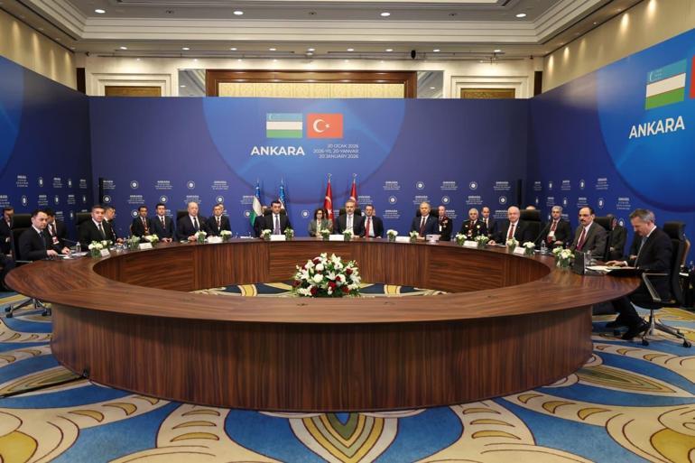 Türkiye-Özbekistan 4+4 Mekanizması Toplantısı başladı