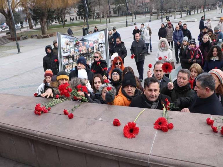 Kartalkayada oteldeki yangın faciasında yaşamını yitirenler anıldı
