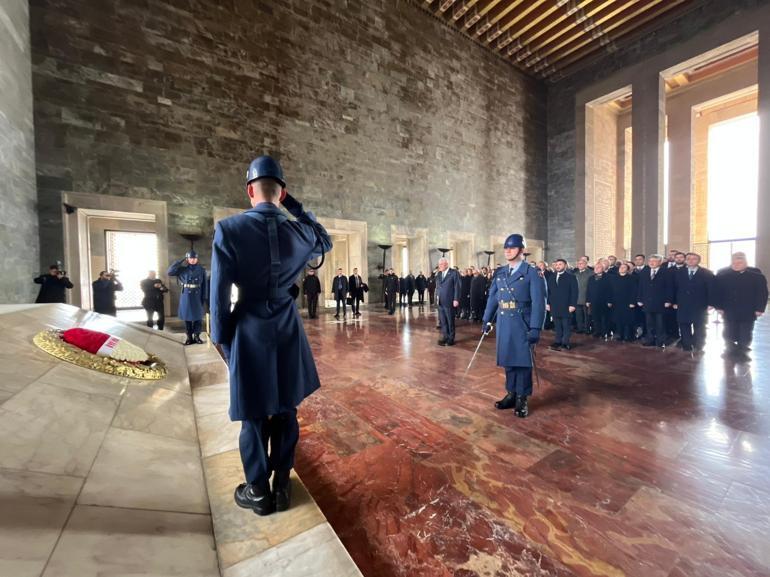 İYİ Partiden, Anıtkabire ziyaret