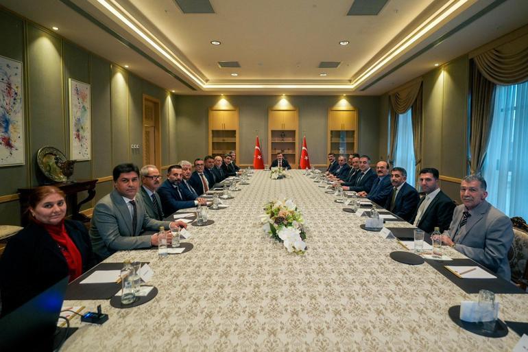 Cumhurbaşkanı Yardımcısı Yılmaz, Ezidi toplumu temsilcileriyle bir araya geldi