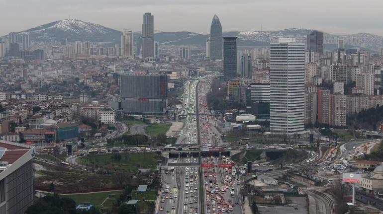 İstanbul’da trafik yoğunluğu yüzde 87’ye ulaştı
