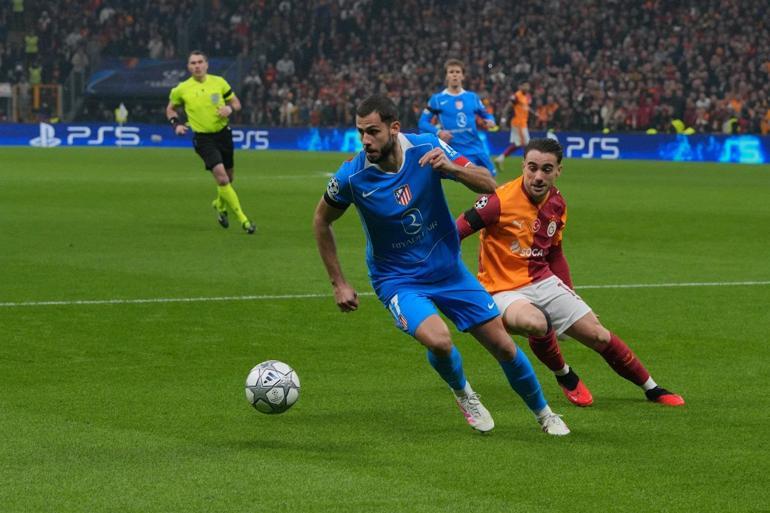 Galatasaray - Atletico Madrid: 1-1