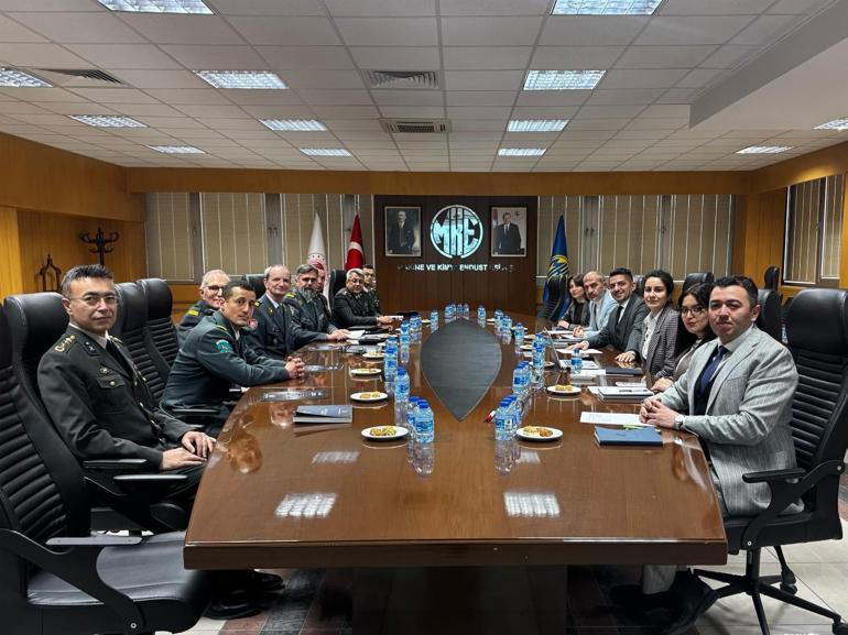 İsviçre Genelkurmay heyetinden MKEye ziyaret
