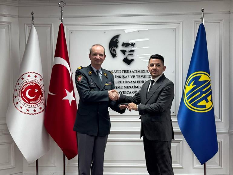 İsviçre Genelkurmay heyetinden MKEye ziyaret