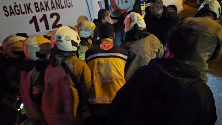 Eyüpsultanda gecekonduda yangın: 1 ölü 1 yaralı