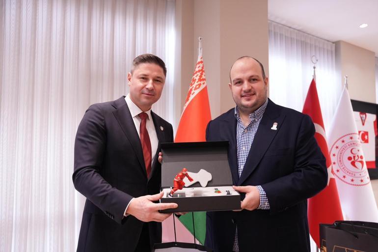 Türkiye ve Belarus buz hokeyinde stratejik iş birliği anlaşması imzalandı