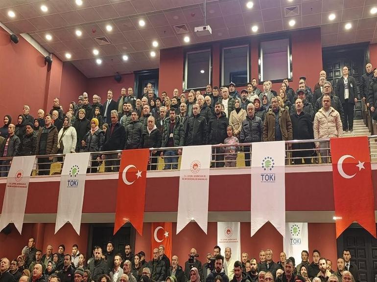 Amasya’da ‘Yüzyılın Konut Projesinde kura çekimi yapıldı