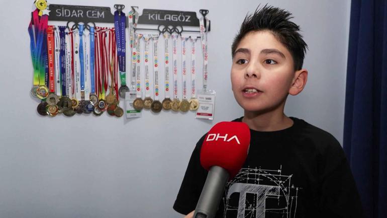 11 yaşındaki Sidar, Amerikadaki olimpiyatlarda matematikte dünya birincisi oldu