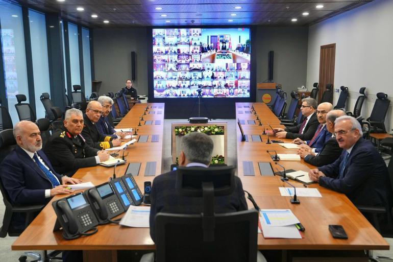 Bakanlıkta Terörsüz Türkiye ve uyuşturucu ile mücadele toplantısı