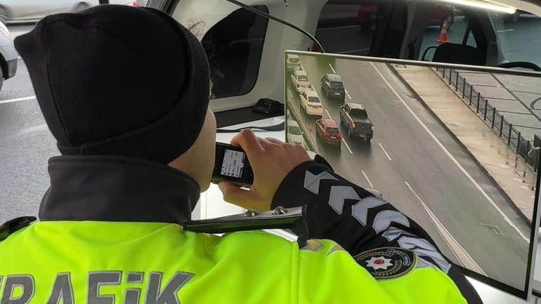 Avcılarda dron destekli trafik denetimi