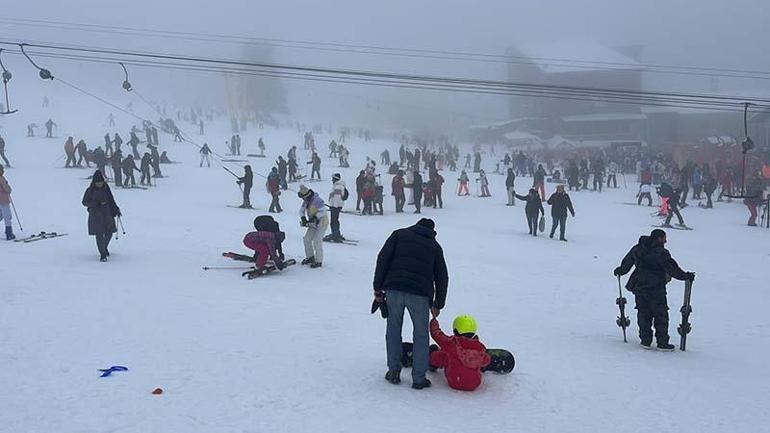 Uludağda sömestir yoğunluğu