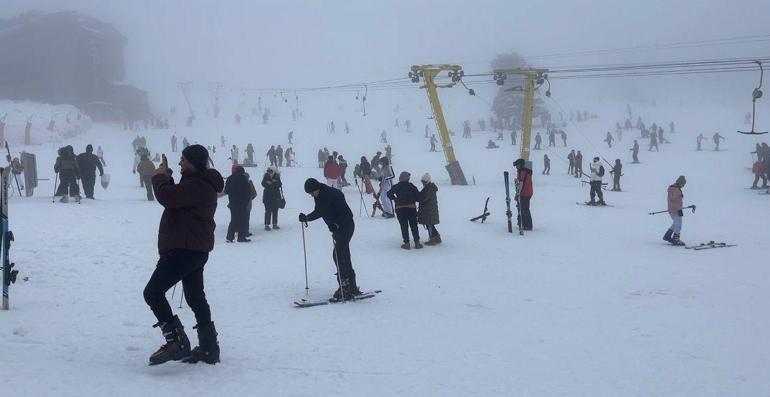 Uludağda sömestir yoğunluğu