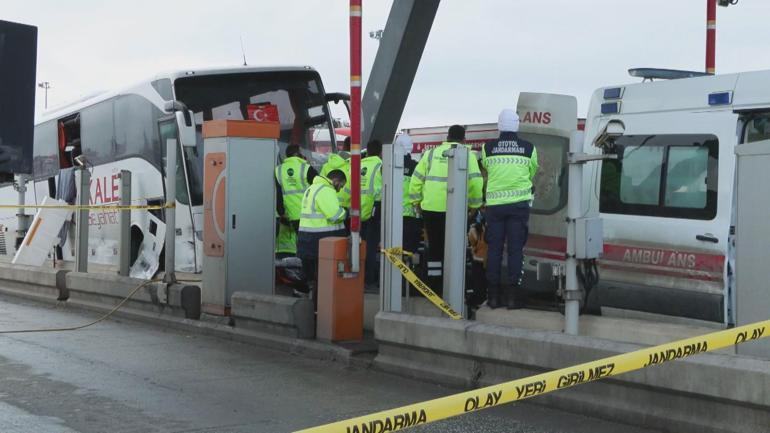 Silivride 2 kişinin öldüğü kazanın otobüs kamerasının görüntüleri ortaya çıktı