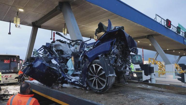 Silivride 2 kişinin öldüğü kazanın otobüs kamerasının görüntüleri ortaya çıktı