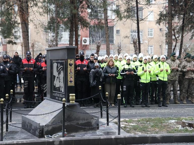 Şehit Emniyet Müdürü Gaffar Okkan ve 5 mesai arkadaşı Diyarbakır’da anıldı