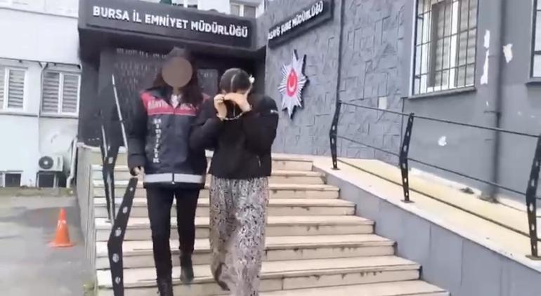 107 suç kaydı bulunan şüpheli, bazanın altında yakalandı