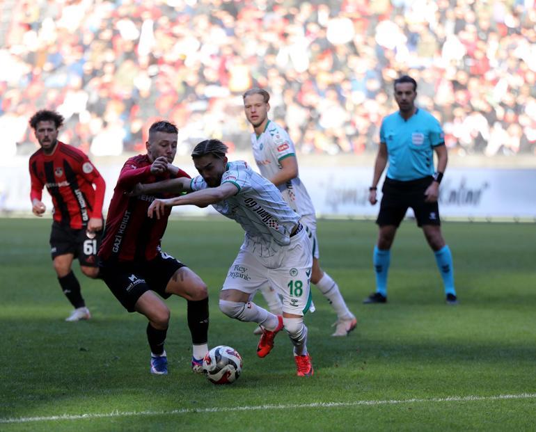 Gaziantep FK - Tümosan Konyaspor: 1-1