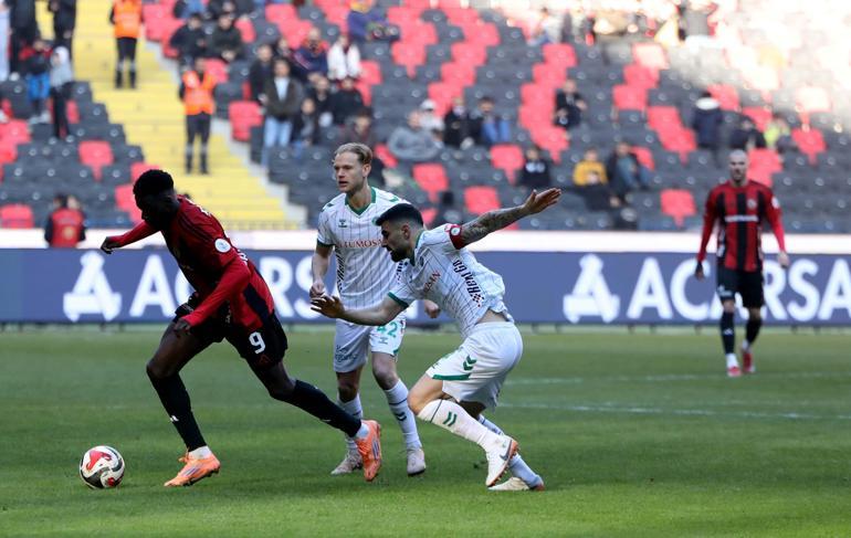 Gaziantep FK - Tümosan Konyaspor: 1-1