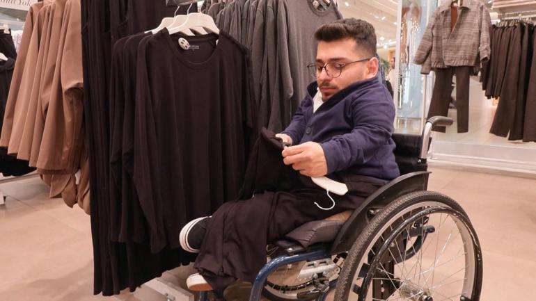 Engelli bireyler için tasarlanan giyim koleksiyonu tanıtıldı