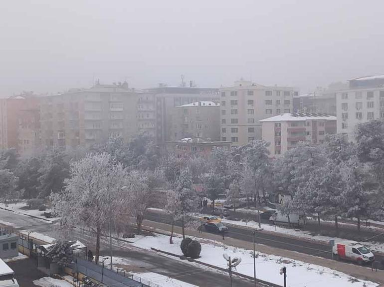 Diyarbakırda sis etkili oluyor; ulaşımda aksamalar yaşandı