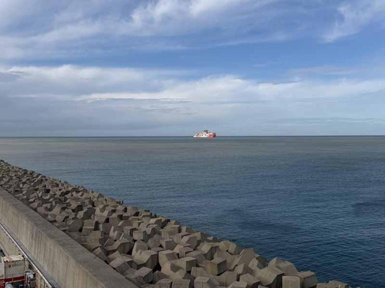 Derin deniz sondaj gemisi Yıldırım, Filyos Limanına ulaştı