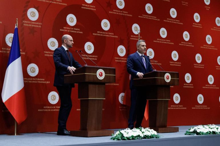 Bakan Fidan, Fransız mevkidaşı Barrot ile görüştü