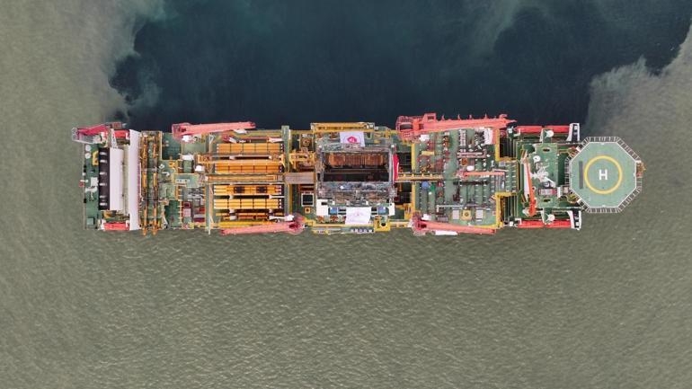 Derin deniz sondaj gemisi Yıldırım, Filyos Limanına ulaştı