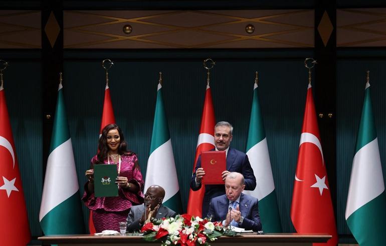 Cumhurbaşkanı Erdoğan: Nijerya ile ticaret hacmi hedefimiz 5 milyar dolar